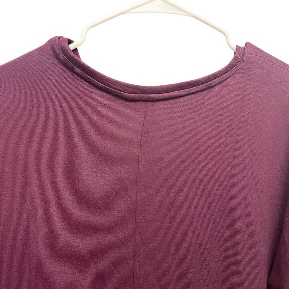 Banana Republic Women's Long Sleeve Scoop Neck Pullover Tunic Top in Purple, XL - Picture 9 of 12